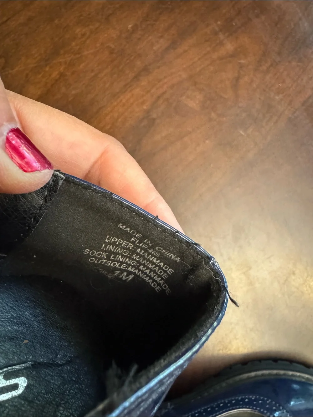 Soda Navy Patent Mary Jane Dress Shoes for Girls